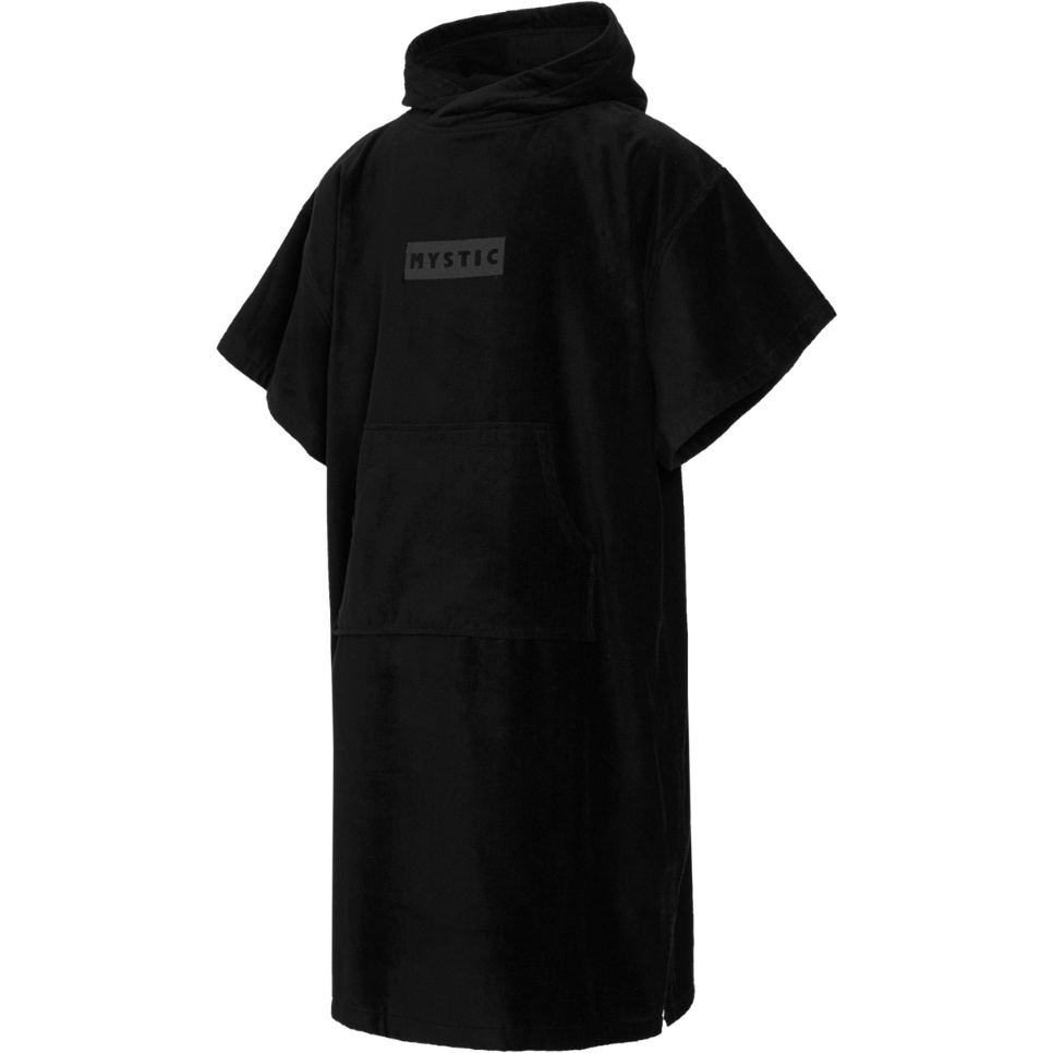2025 Mystic Cotton Deluxe Poncho 35018.240417 - Black